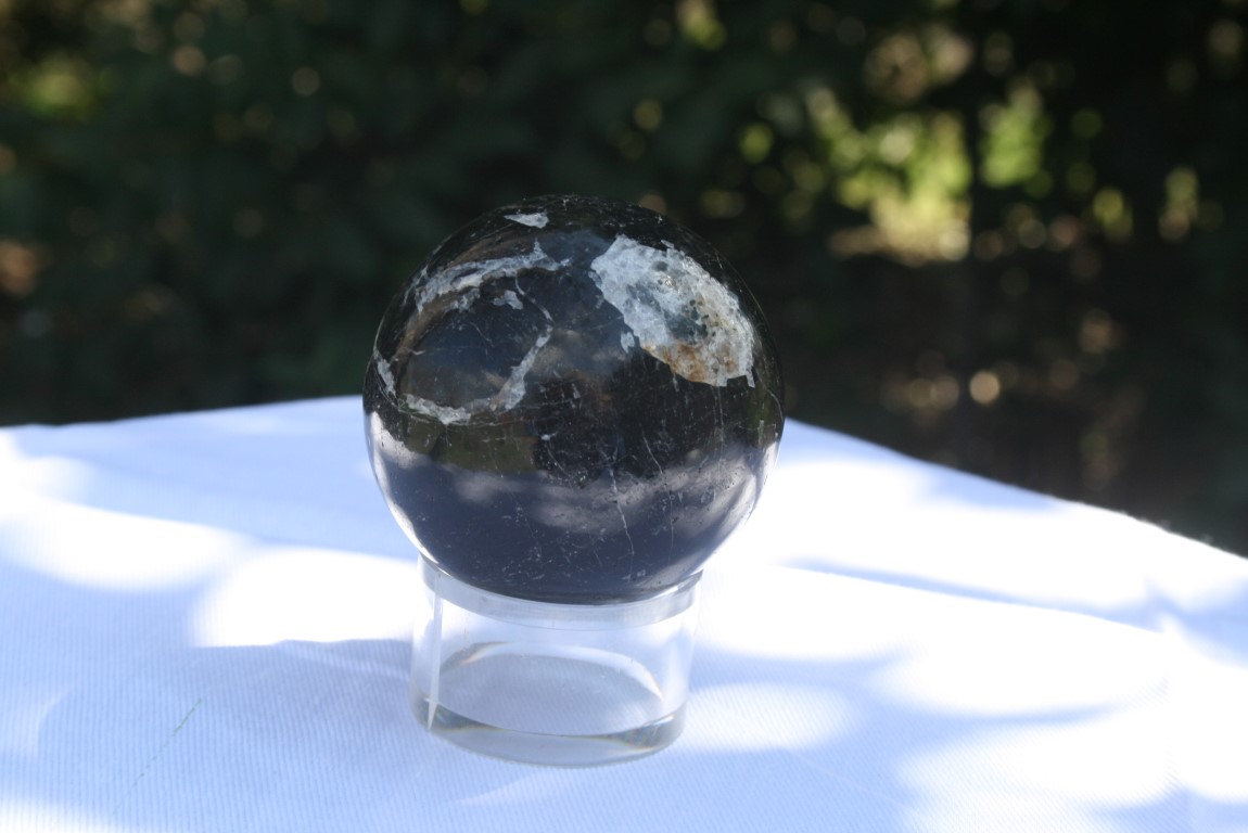 Black Tourmaline Sphere purification and protection 4900